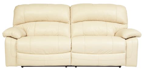 Damacio Cream 2 Seat Power Reclining Sofa from Ashley (U9820147) | Coleman Furniture