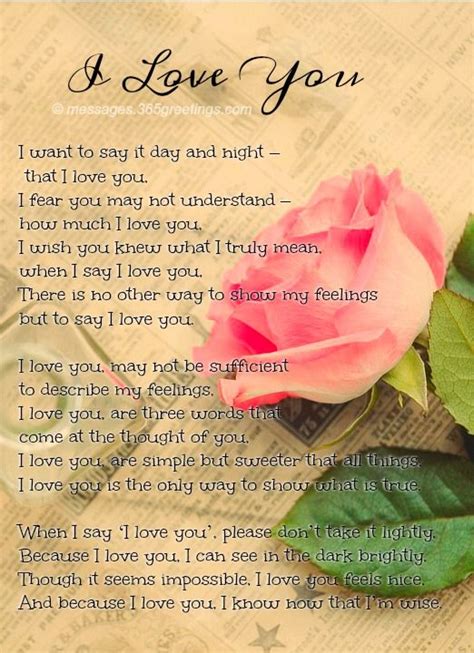 Love Poems For Him - 365greetings.com | Love mom quotes, Love my wife quotes, Daughter love quotes