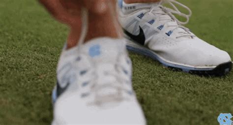 Golf Shoes GIF by UNC Tar Heels - Find & Share on GIPHY