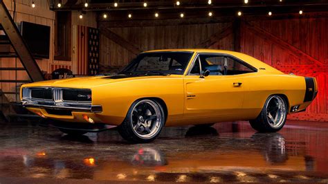 1969 Dodge Charger Custom Wallpaper