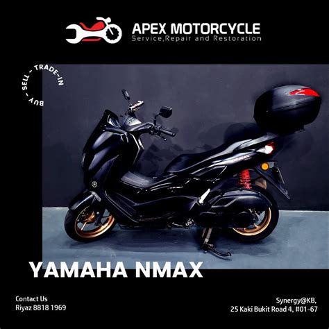 Yamaha NMAX 155, Motorcycles, Motorcycles for Sale, Class 2B on Carousell