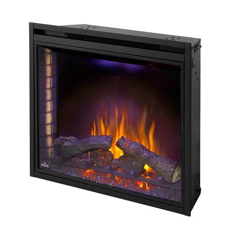 Ascent 33 9000 BTU Home Living Room Built In Electric Fireplace Insert ...