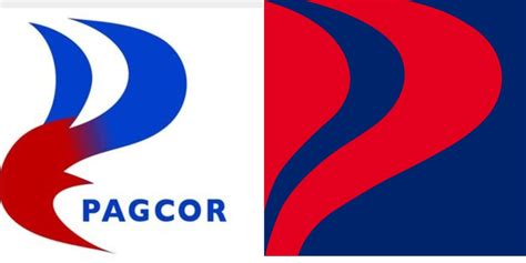 Parang pamilyar? Netizens questions similarity of PAGCOR's new logo to an oil company