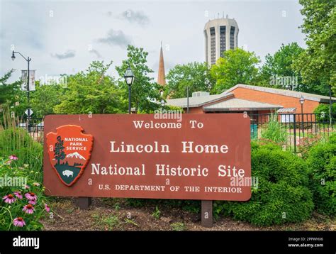 Lincoln Home National Historic Site Stock Photo - Alamy