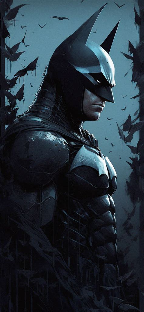 DC Batman Dark Blue Wallpapers - Batman Wallpaper for iPhone