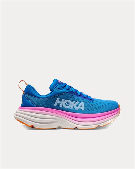 Hoka Bondi 8 Coastal Sky / All Aboard Running Shoes - Sneak in Peace