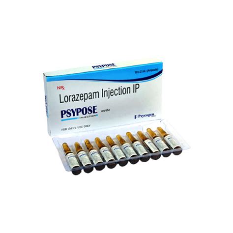 LORAZEPAM INJECTION Manufacturer / Supplier and Franchise in India