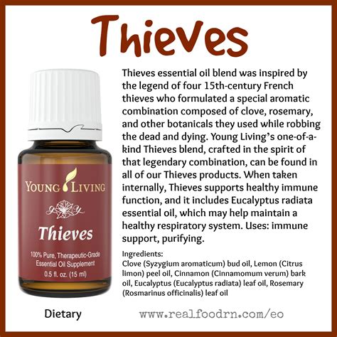 Thieves Essential Oil - Real Food RN