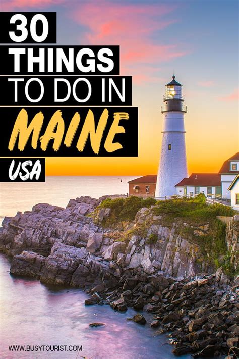 These Are The 30 Best & Fun Things To Do In Maine | Cool places to visit, Maine travel, Maine ...