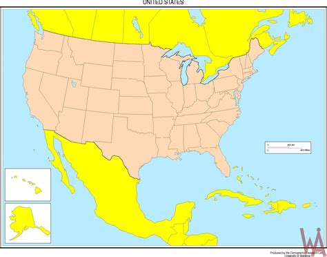 Blank Maps of The USA | WhatsAnswer