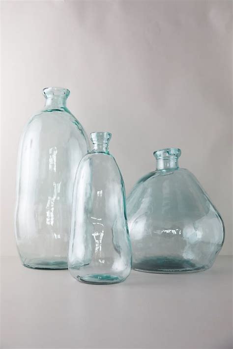 Recycled Glass Vase | Recycled glass vases, Glass vase, Recycled glass