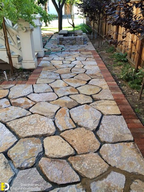 How To Install Flagstone Patio | Engineering Discoveries