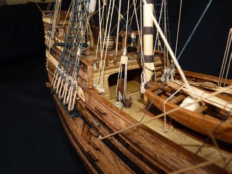 Mayflower 6 - Gallery of COMPLETED Kit-Built Ship Models - Nautical Research Guild's Model Ship ...