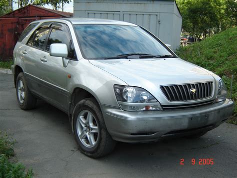 1998 Toyota Harrier specs, Engine size 3.0, Fuel type Gasoline, Drive wheels 4WD, Transmission ...