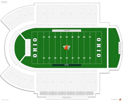 Bobcat Football Stadium Seating Chart - Ponasa