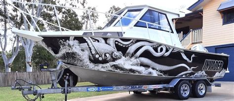 Vinyl Boat Wraps and Signage Custom Design and Installation Services Sydney