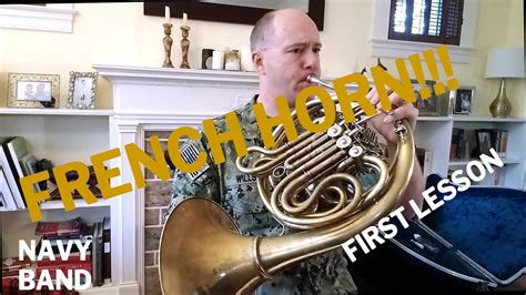 1st Lesson: French Horn - YouTube