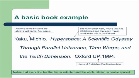 Mla Citation Of A Book - MLA Citation Guide (8th Edition): Books, eBooks & Pamphlets