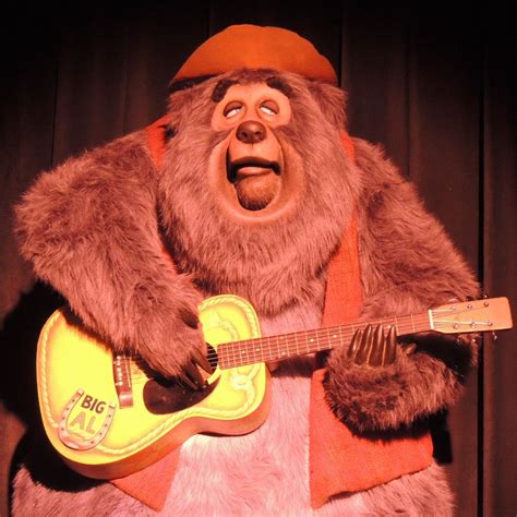 Big Al, from the Country Bear Jamboree, in the Frontierland area of the Magic Kingdom at Disney ...