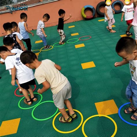 Preskool Baby Toy For Children Jumping Ring Kindergarten Teaching Aids Outdoor Sport Game ...