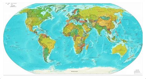 mapa mundi fisico grande , nombres para imprimir. | World map tapestry ...