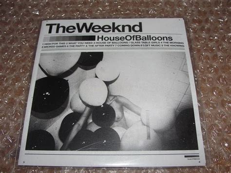 The Weeknd – House Of Balloons (2012, CDr) - Discogs