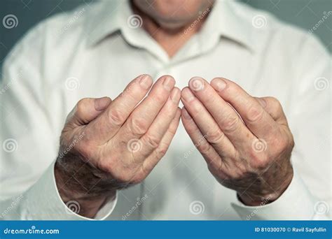 Praying Hands of an Old Man Stock Photo - Image of believer, koran ...