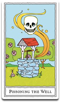 Poisoning the Well | The Logical Fallacy Tarot