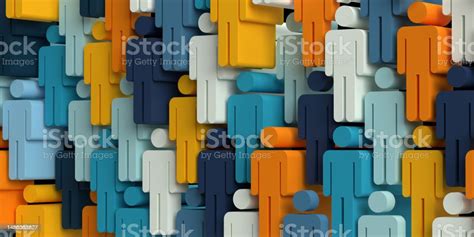 Diverse Multi Cultural People Background Different Levels Stock Photo ...