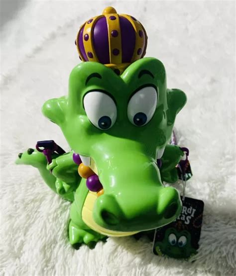 2024 UNIVERSAL STUDIOS Mardi Gras Parade King Gator Popcorn Bucket New ...