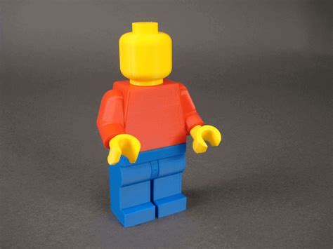 Image of 3D Print Lego: Blank Minifig | 3d printing, 3d printing diy, Lego