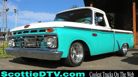 1966 Ford F100 Pickup Restomod 2019 Auto Crusade Car Show - YouTube