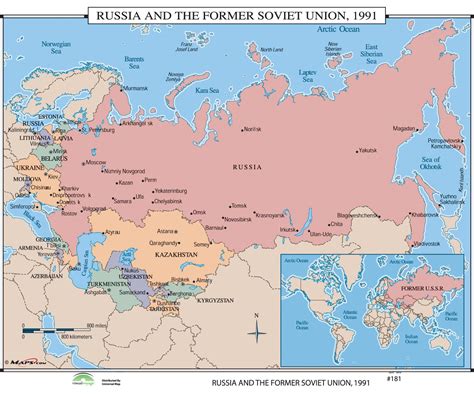 Map Of The Soviet Union – Map Of The World