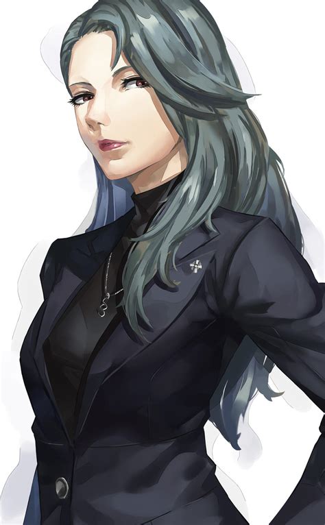 Persona 5 - Sae Niijima by blazpu on DeviantArt