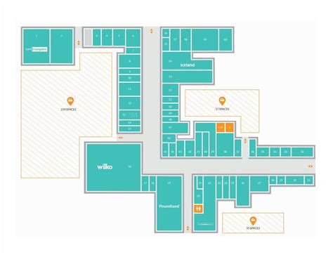 Leeds Shopping Centre Map