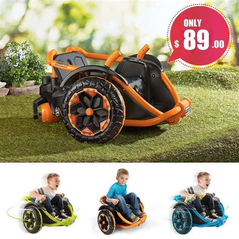 Power Wheels Wild Thing Battery Powered 12V Spinning Ride, 43% OFF