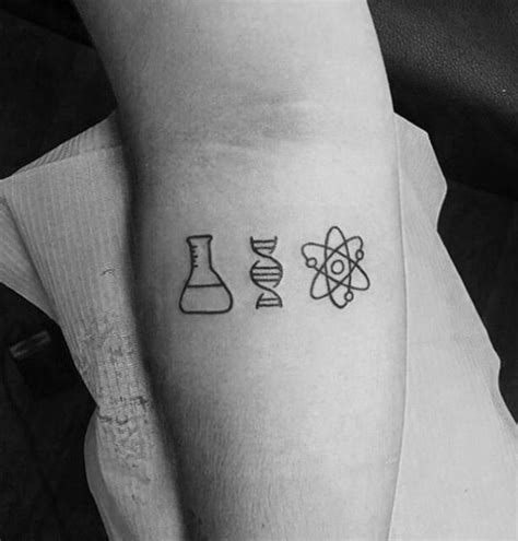 81 Cool Chemistry Tattoos for Men [2024 Inspiration Guide] | Chemistry ...