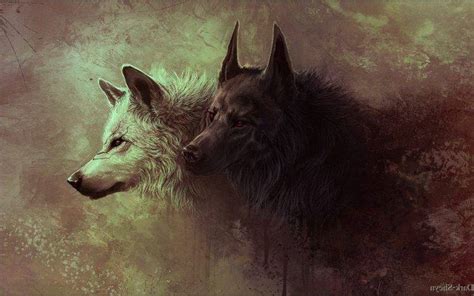 wolf, Animals, Red Eyes, Artwork Wallpapers HD / Desktop and Mobile ...