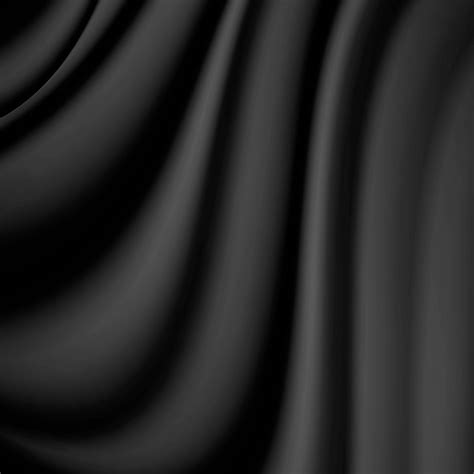 Black Silk Fabric Texture