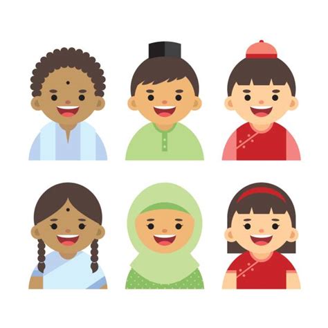 Malaysia Multiracial Illustrations, Royalty-Free Vector Graphics & Clip Art - iStock