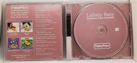 Fisher Price - Lullaby Baby, Soothing Vocal Lullabies CD, Pre-owned, Very Good | eBay