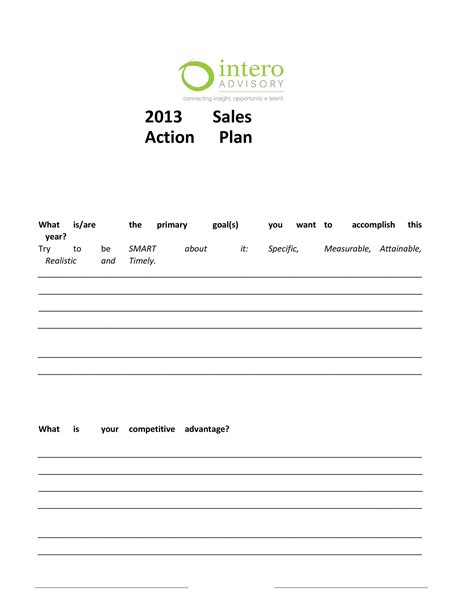 32 Sales Plan & Sales Strategy Templates [Word & Excel]