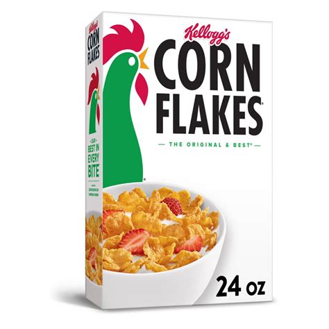 Kellogg's Corn Flakes Cereal 24oz Box | Garden Grocer