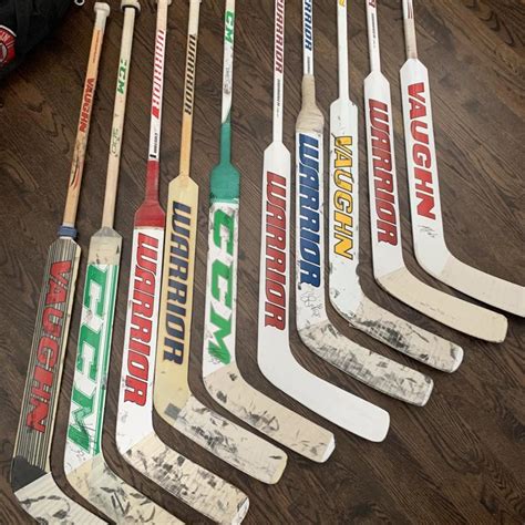 Warrior NHL Pro Sticks - 10 Pack Bundle. Some Autographed. Regular ...