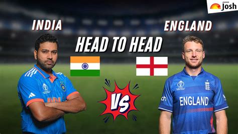 India vs England Head to Head Match Records in ODI, T20 and Test Cricket