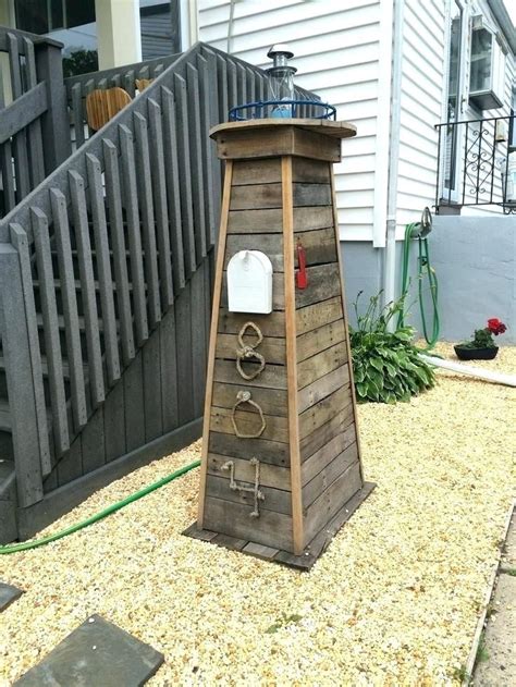 Pin by Chris Spye on ♥ Our House ♥ | Lighthouse mailbox, Outdoor decor ...