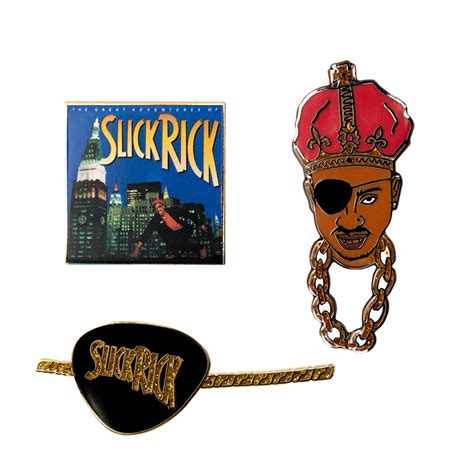 Slick Rick Eye Patch Pin – Slick Rick Official Shop