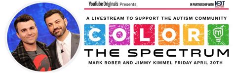 Jimmy Kimmel & YouTuber Mark Rober to Host Livestream Fundraiser to Support NEXT for Autism ...