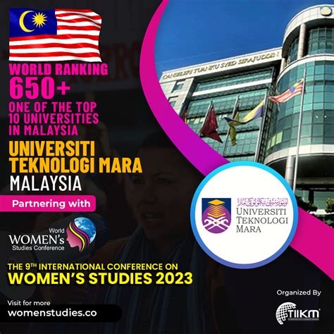 Universiti Teknologi MARA Academic Partnering with Women's Studies 2023 ...