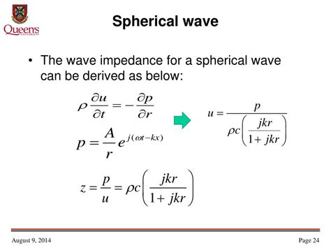 PPT - MECH 482 – Noise Control Week 2, Lecture 2 The Wave Equation PowerPoint Presentation - ID ...